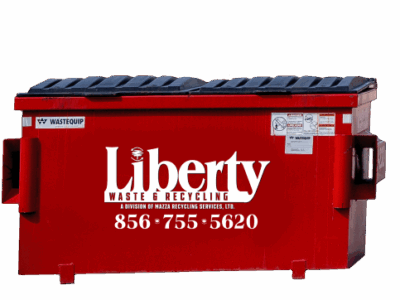 2 Yard front load dumpsters for commercial waste removal