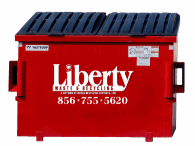 4 Yard front load dumpsters for commercial waste removal