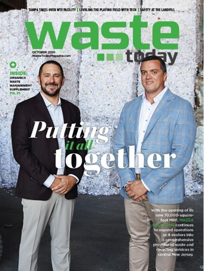 Waste Today Magazine Cover Story